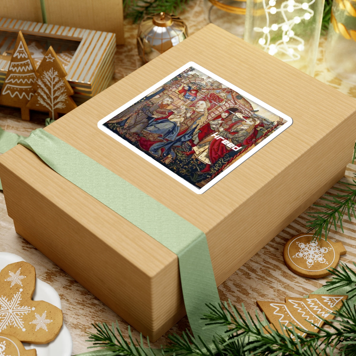 Kreed Official Stickers Tapestry Print