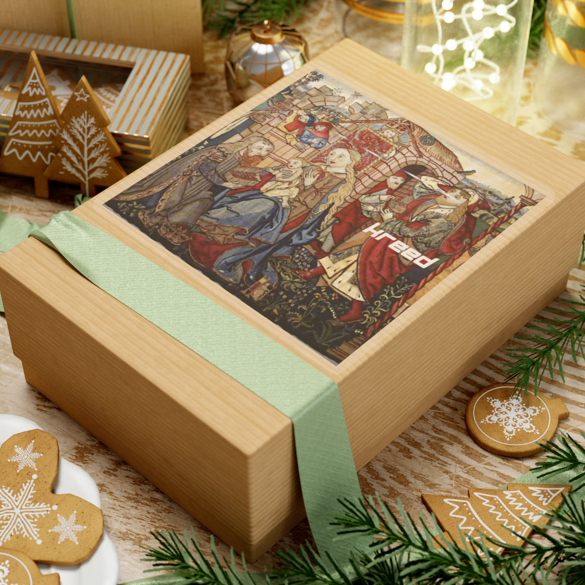 Kreed Official Stickers Tapestry Print