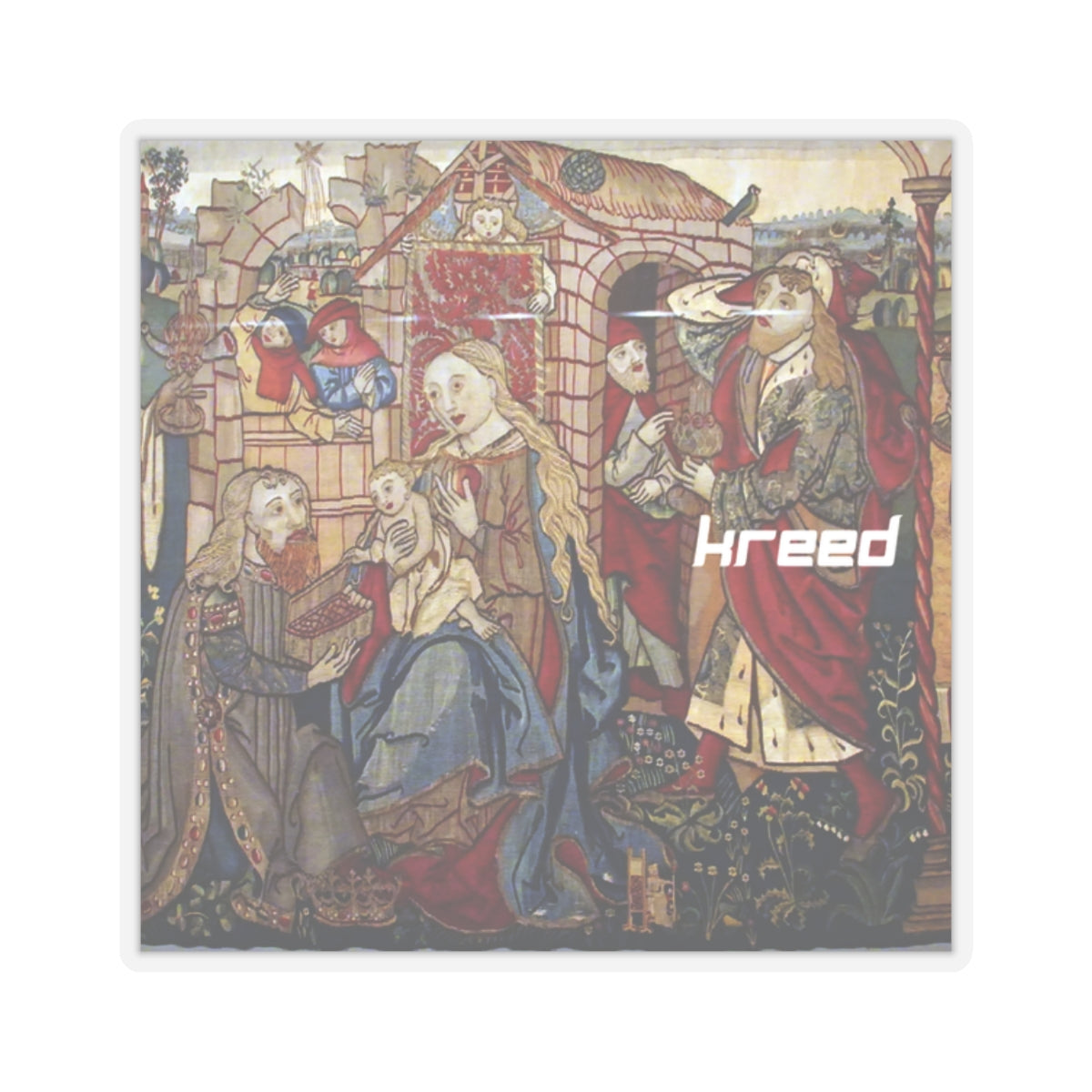 Kreed Official Stickers Tapestry Print