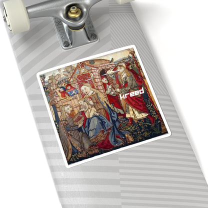 Kreed Official Stickers Tapestry Print